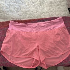 Pink lulu shorts